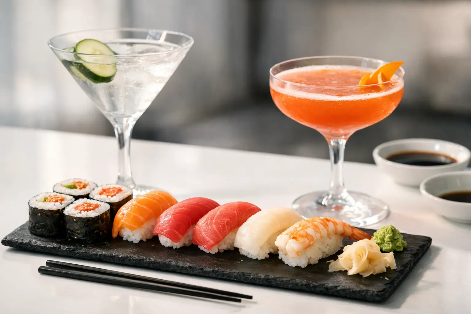 Sushi Cocktail Pairing That Feels Effortless