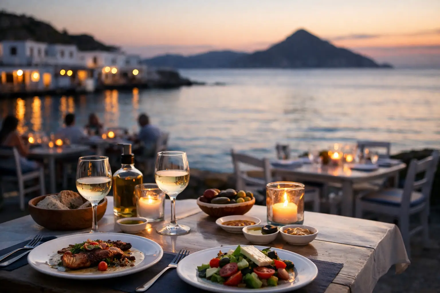 Where to Book Dinner in Milos Tonight