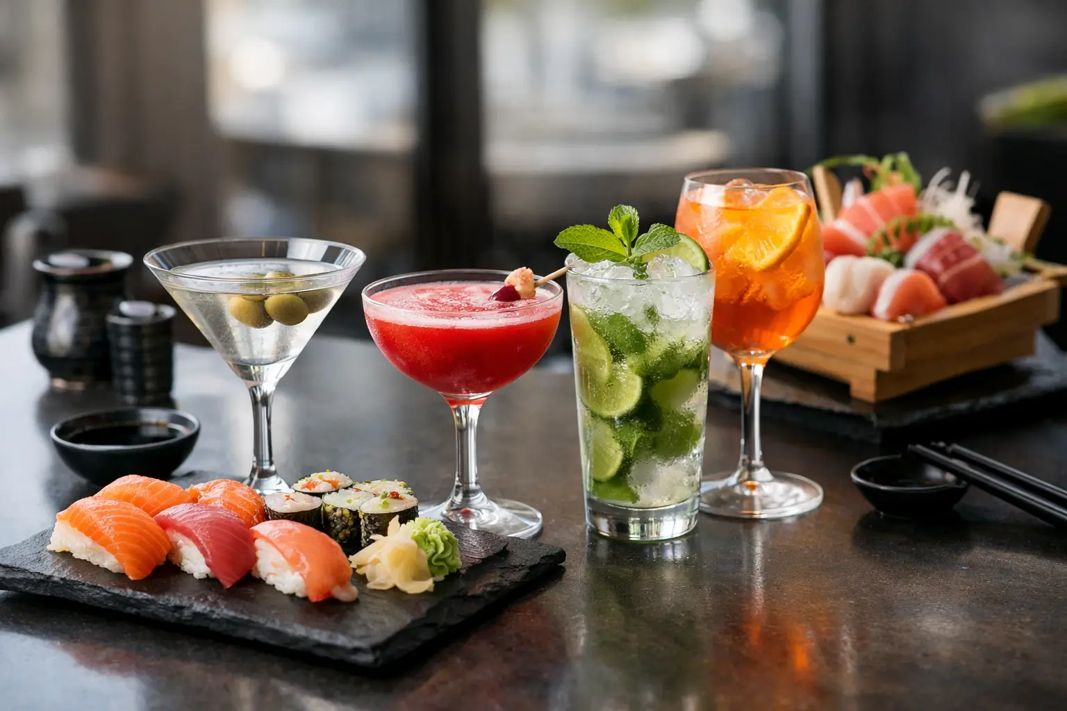 10 Best Cocktails With Sushi