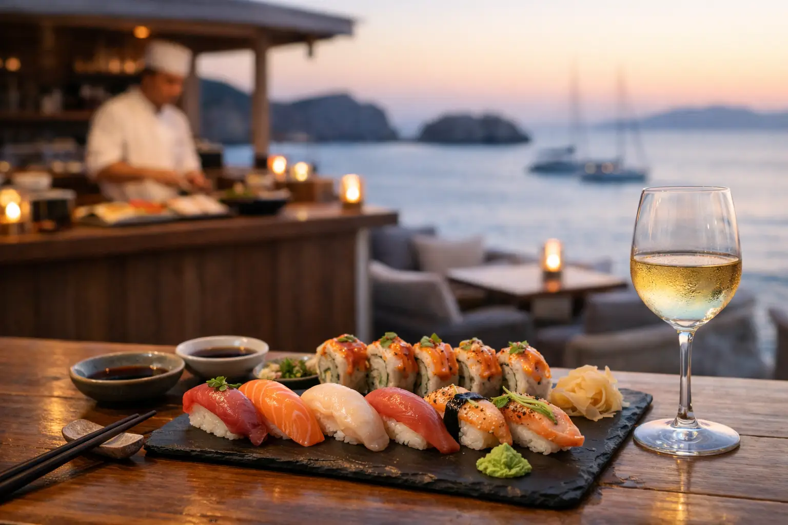 Premium Sushi Bar Review in Milos